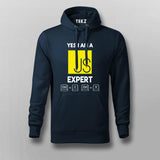 Yes,I Am Java Expert Programmer Hoodies For Men Online India 