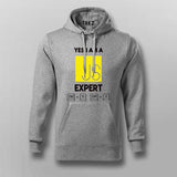Yes,I Am Java Expert Programmer Hoodies For Men Online India 