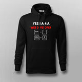 Yes,I Am A Web Developer A Programmer Hoodies For Men