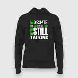 Yet Despite The Look On My Face Funny T-Shirt For Women