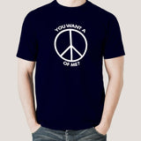 passive aggressive hippy tshirt india