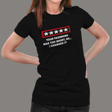 Your Password Was Too Short So I Changed It T-Shirt For Women India