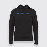 Zerodha Campany Logo Hoodie For Women Online India 