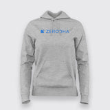 Zerodha Company Logo T-Shirt For Women