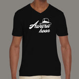 Awara Hoon Men's v neck T-shirt online india