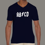 ABCD / ACDC Parody Men's v neck  T-shirt online