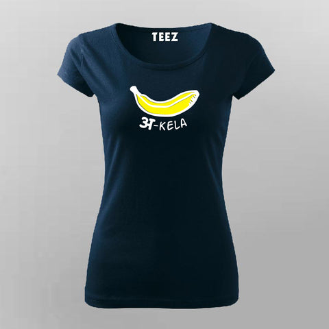 A Kela Hindi Funny T-shirt For Women Online