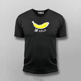 A Kela Hindi Funny V-Neck T-shirt For Men Online