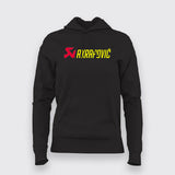 akrapovic logo Hoodies For Women
