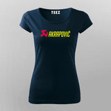 akrapovic logo T-Shirt For Women