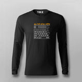 All The Keys I Need Gaming Funny Full Sleeve T-Shirt For Men