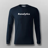 #analytics T-Shirt For Men