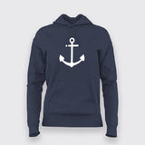 Anchor Logo  T-Shirt For Women