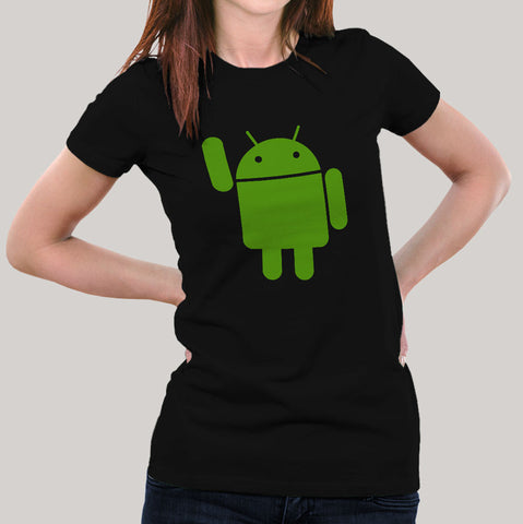 black android tee