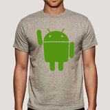 Android Mascot Men's T-shirt