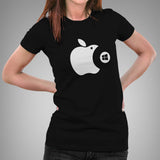 Apple Eating Windows Women's T-shirt