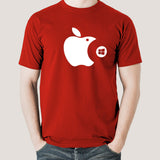 Apple Eating Windows Men's T-shirt