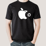 Apple Eating Windows Men's T-shirt