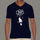 Ava Ava avvava Senthil Comedy Men's funny v neck T-shirt online india