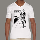 Chandrashekar Azad - Men's  v neck T-shirt online india