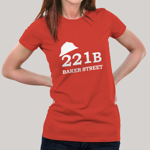 221B Baker Street - Sherlock Holmes Women's T-shirt