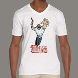 Bhagat Singh Men's  v neck T-shirt online india