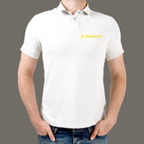 Binance Men's Polo T-Shirt