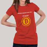 Not buying Bitcoin is a Mistake Women's T-shirt