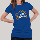 Women's  Chennai Super Kings Fan Cotton T-shirt
