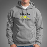 Born To Code Forced To Work Programmer Hoodies For Men Online