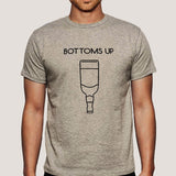 Bottoms Up - Men's Alcohol T-shirt