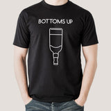 Bottoms Up - Men's Alcohol T-shirt
