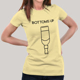 Bottoms Up - Women's Alcohol T-shirt