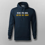 Programmer Initiation: Lose Your Brain's Virginity Hoodie