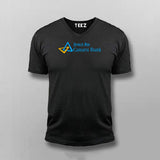 Canara Bank V-neck T-shirt For Men Online India