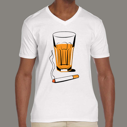 Tea Cigarette Chai Sutta Men s T shirt