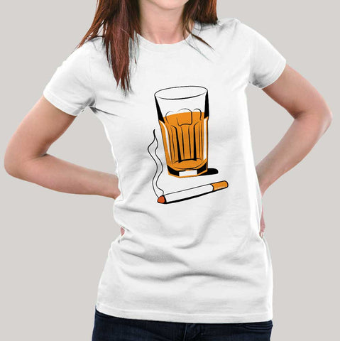 Tea & Cigarette/Chai Sutta Women's T-shirt