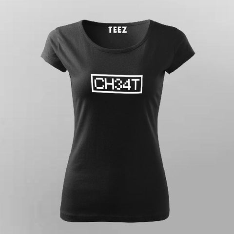 Buy this Leet Cheat T-shirt From Teez Online India.