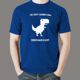 Chrome Dino Game Expert Tee - Master of Offline Adventures