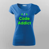 Code Addict Coding T-Shirt For Women