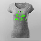 Code Addict Coding T-Shirt For Women Online India 