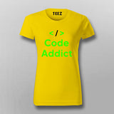 Code Addict Coding T-Shirt For Women
