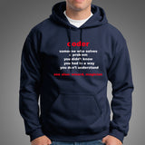 Coder Noun Men's Programmer Hoodies