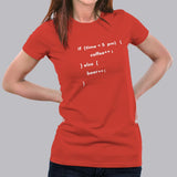 Funny Coffee And Beer Eat Sleep Code Web Developer T-Shirt For Women Online India