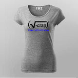 Crap Mathematical Nerd T-shirt For Women Online Teez