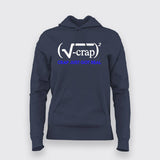Crap Mathematical Nerd Hoodies For Women Online India