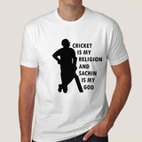 cricket is my religion tshirt india
