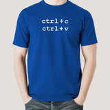 Ctrl+C Ctrl+V Copy Paste Programmer Men's T shirt