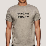 Ctrl+C Ctrl+V Copy Paste Programmer Men's T shirt
