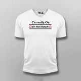 Do Not Disturb Men's Tee - Focused Mode Activated